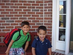 First Day of School, September, 2008 - 09